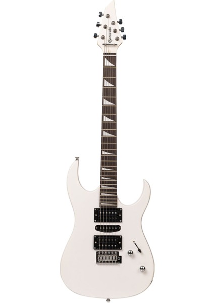 Zoppran Carneville Black Diamond Series BD100WH Beyaz Elektro Gitar