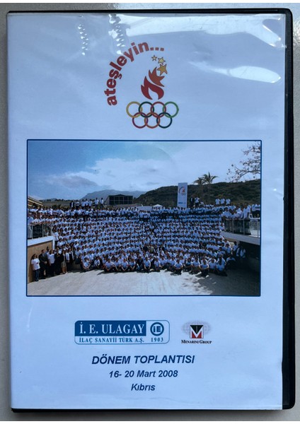 I.e. Ulagay Ilaç Dönem Toplantısı 16-20 Mart 2008 Kıbrıs Çift DVD (Orjinal Dönem Baskı Dvd)