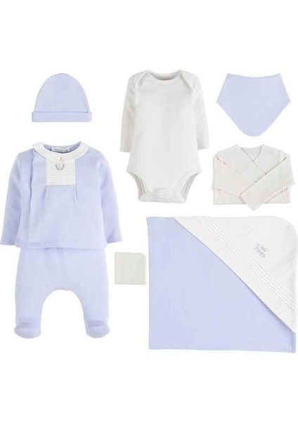 Idil Baby Erkek Bebek Hastane Çıkışı 8 Li Set