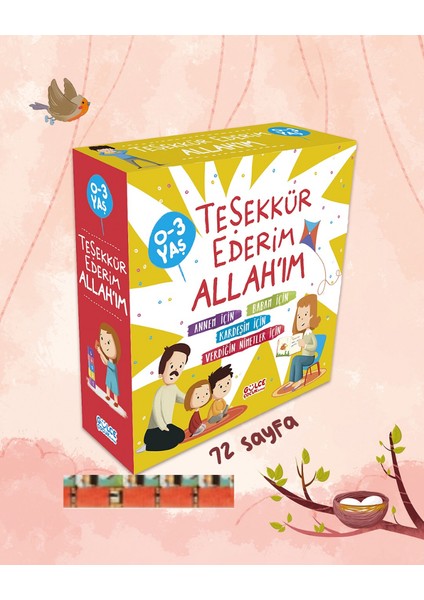 Teşekkür Ederim Allahım Set (4 Kitap)