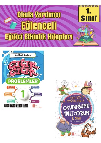 (Sınıf: 1) Yeni Nesil Sorularla Gıcır Gıcır Problem / Eğitici Öykülerle Okuduğumu Anlıyorum