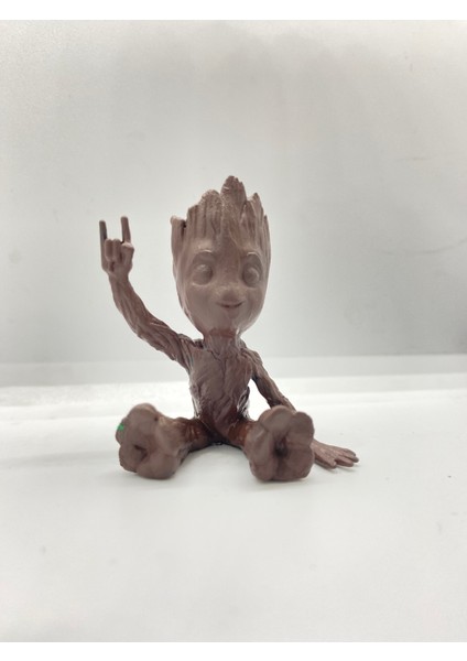 Baby Groot Ahşap Görünümlü Figür