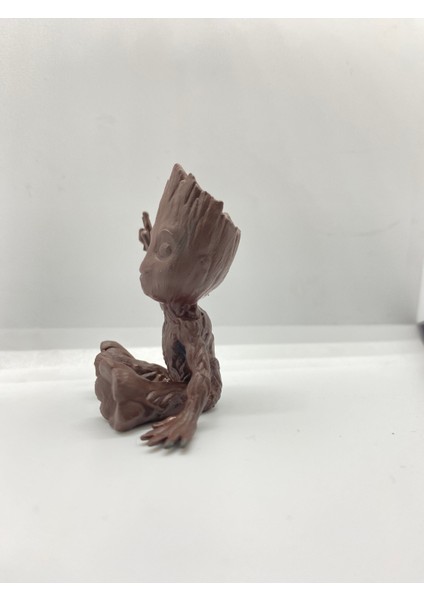 Baby Groot Ahşap Görünümlü Figür