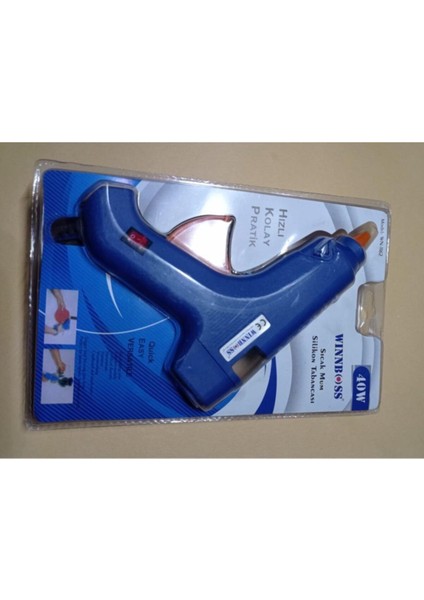 Sıcak Mum Silikon Tabancası 40W