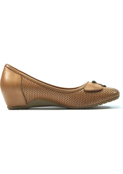 ES.1281 Hakiki Deri Taba & Siyah Dolgu Taban Kadın Babet Ayakkabı modelleri