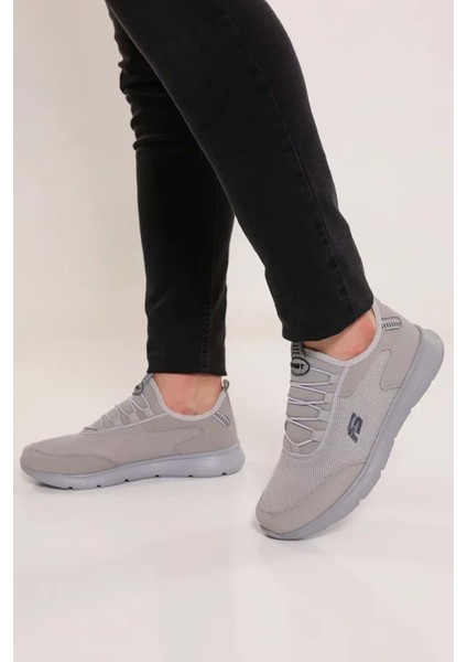 2038 Anatomik Tabanlı Bağcıksız Yürüyüş & Koşu Ayakkabısı - NKT02038-GRI-40 fiyatları