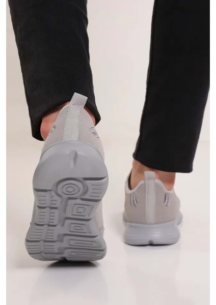 2038 Anatomik Tabanlı Bağcıksız Yürüyüş & Koşu Ayakkabısı - NKT02038-GRI-40 indirimleri