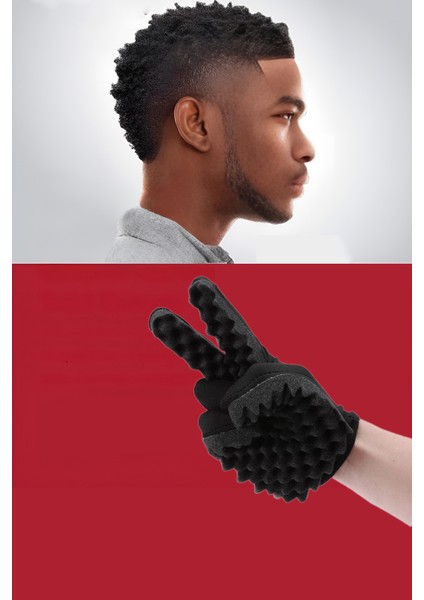Afro Twist Süngerli Saç Eldiveni 721389