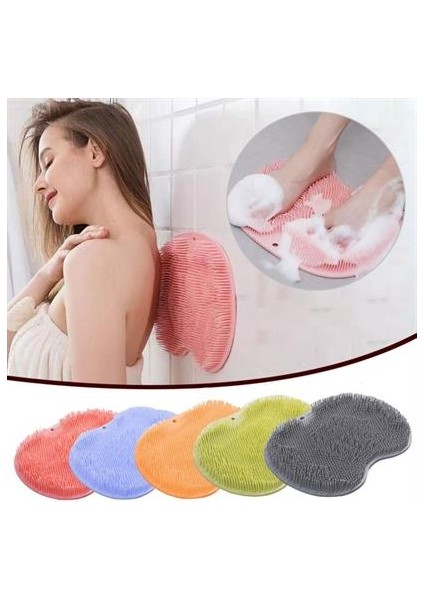 Vantuzlu Banyo Sırt Fırçası ve Masaj Matı fiyatları