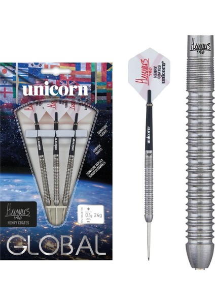 Henry Coates % 90 Tungsten Çelik Uçlu Dart Oku