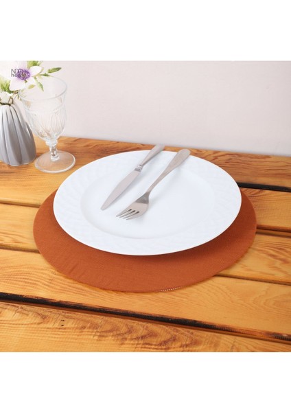 Keten Amerikan Servis ve Supla ve Supla Kılıfı. (6'lı Takım) fiyatları