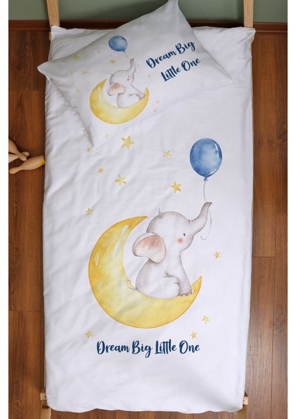 Organik Montessori Nevresim Seti (100X200) - Sevimli Ay Fısıltısı modelleri