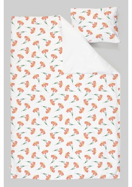 Organik Tek Kişilik Nevresim Takımı (160X220) - Doğa Sevgisi