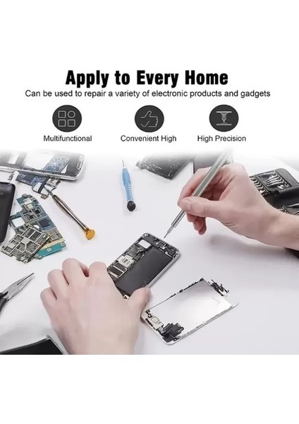 25 Parça Çok Fonksiyonlu Hassas Tornavida Seti fırsatları