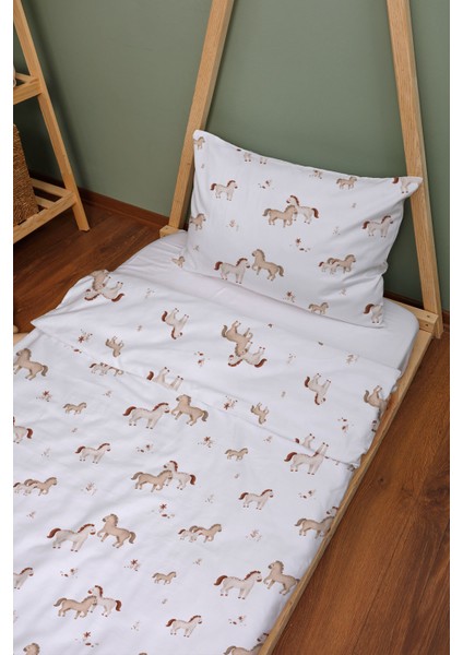 Organik Montessori Nevresim Seti (100X200) - Minik Tay