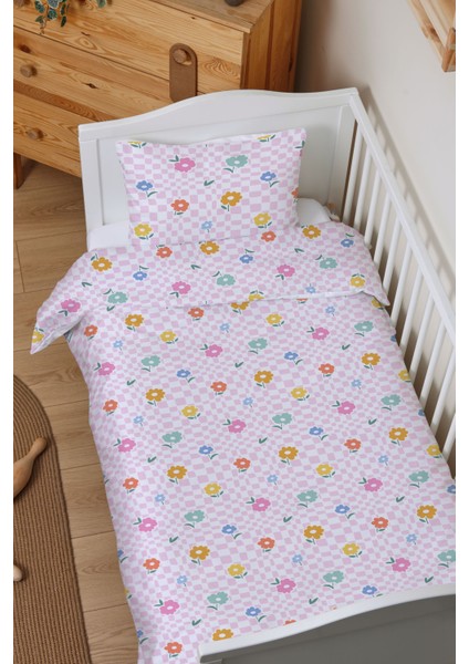 Organik Park Yatak Nevresim Takımı (80X120) - Bahar Dansı