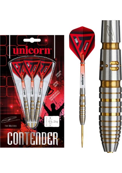 Tim Wolters % 90 Tungsten Çelik Uçlu Dart Oku