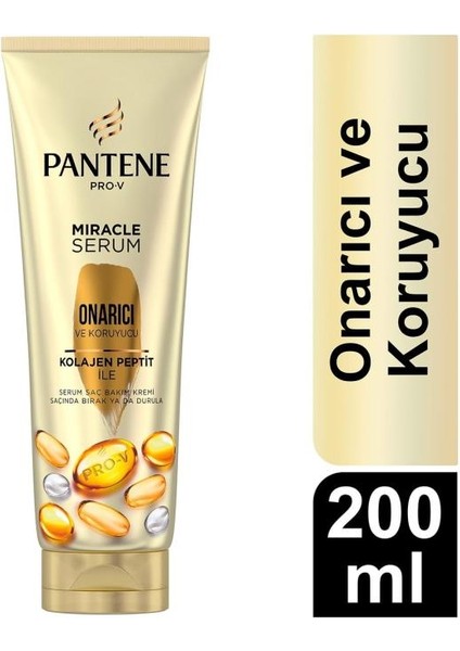 Miracle Onarıcı ve Koruyucu Serum Şaç Bakım Kremi 200 ml