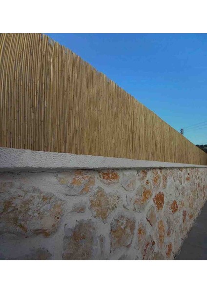 70 cm x 7 Metre Hasır Balkon Çiti Bahçe Çiti Gölgelik Dekorasyon