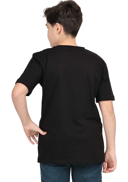 Erkek Çocuk Düz Kısa Kollu Casual-Okul Basic T-Shirt fırsatları