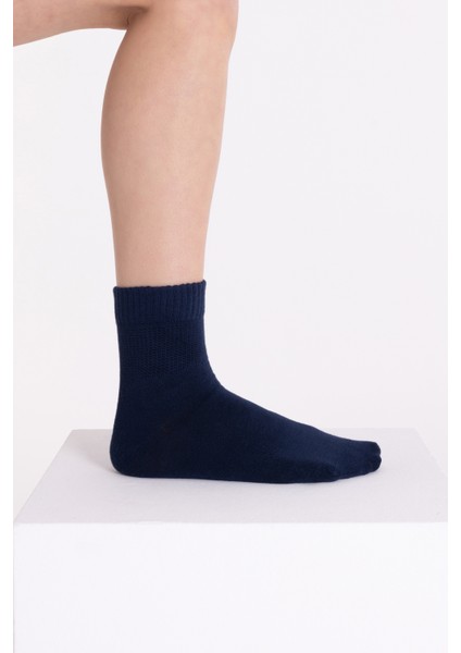 Comfort Serisi 4 'lü Unisex Bambu Organik Günlük Şeker Çorabı modelleri