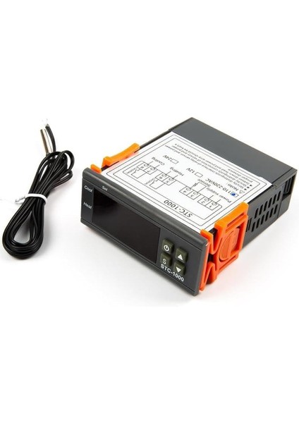 STC-1000 Ac 110-220V 10A LCD Ekranlı Sıcaklık Kontrol Modülü
