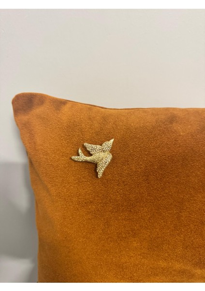 Kararmaz El Yapımı Kuş Broş