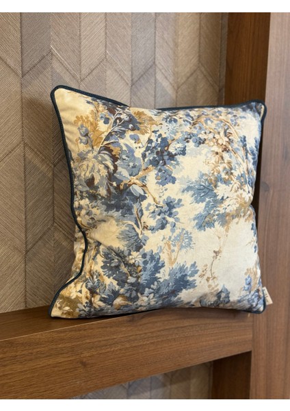 Soft Dallı Mavi Iç Dolgulu Kırlent fiyatları