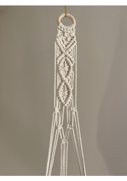 Askılı Çiçeklik,elyapımı Makrome Saksılık, Balkon ve Bahçe Dekoru indirimleri