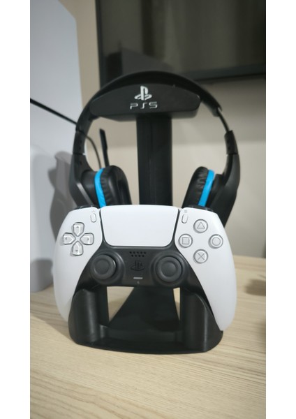 Ps5 Kulaklık ve Kol Tutucu Dekoratif Stand