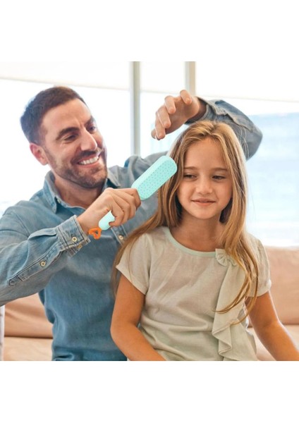 Sihirli Geri Çekilebilir Tarak Kendini Temizleyen Saç Fırçası 2 Adet