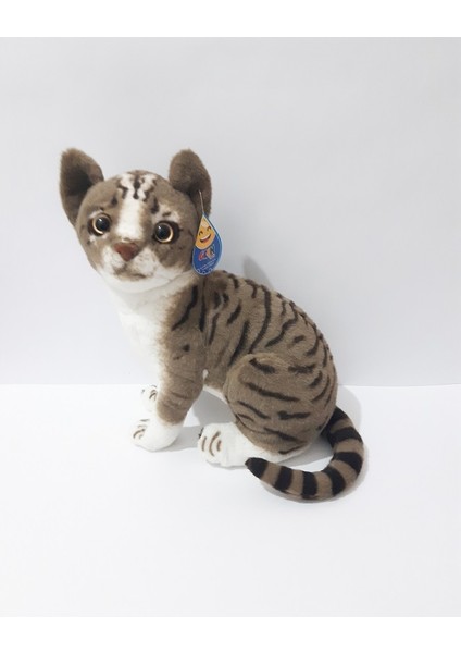 30 cm Peluş Oyuncak Sesli Kedi