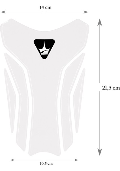 Triumph Motosikletler ile Uyumlu Universal Şeffaf Tank Pad GT07 fiyatları