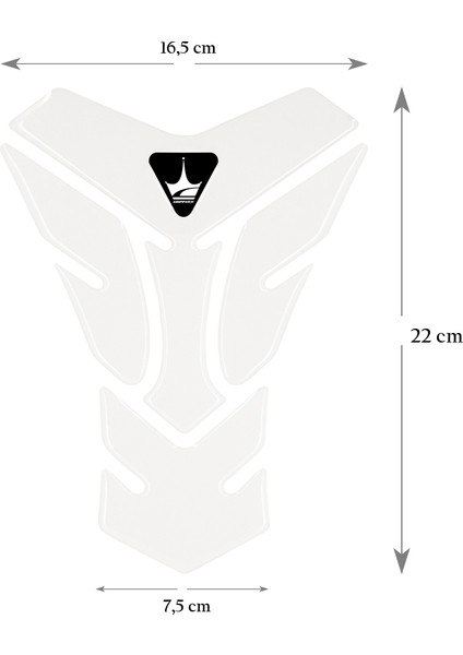Triumph Motosikletler ile Uyumlu Universal Şeffaf Tank Pad GT06 fiyatları