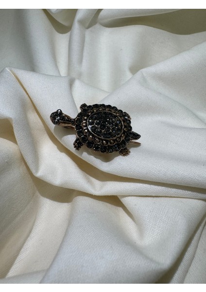 Kararmaz El Yapımı Kaplumbağa Broş indirimleri