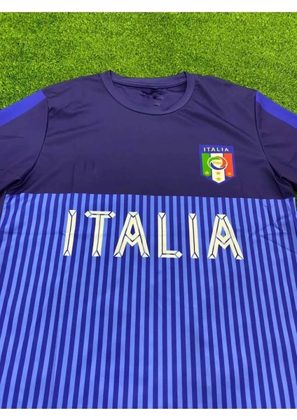 Italya Cio Baba Mavi Yetişkin Özel Üretim Futbol Forması indirimleri