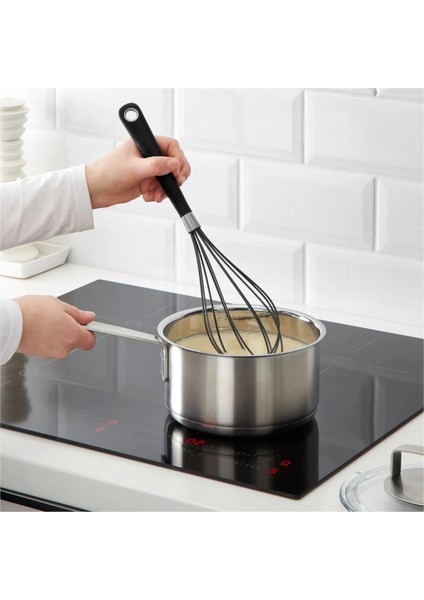 4'lü Mutfak Gereçleri Seti Ikea Çırpıcı + Spatula + Maşa + Kaşık Set Pişirme Servis Gereçleri