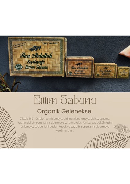 Zeytinyağlı Bıttım Sabunu - 3600 gr - 1 Adet