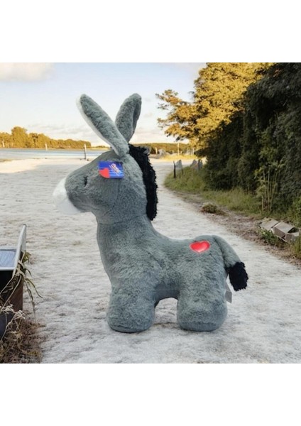 Koca Kulaklı Sevimli Peluş Eşek 35cm