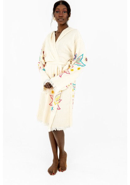 Elysia Taş Baskı Desenli Kimono/bornoz fiyatları