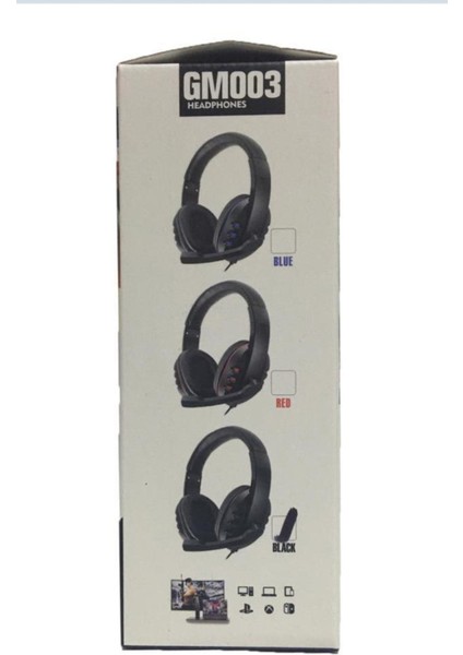 Abnturk Kerasus Headphones GM003 3.5mm Aux Girişli Laptop Oyuncu Kulaklık Kulaküstü Kafa Bantlı Mikrofonlu modelleri