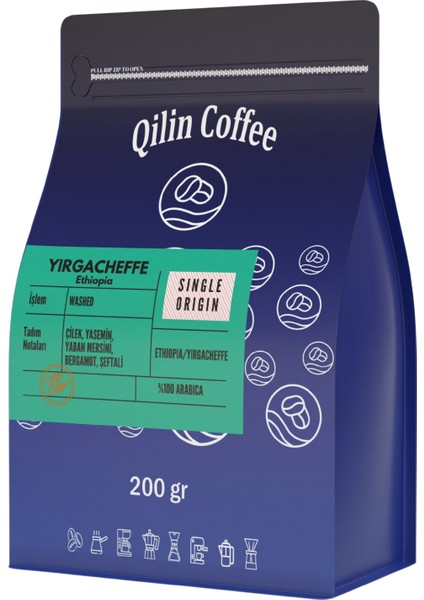Ethiopia Yirgacheffe 200G Filtre&espresso Kahve