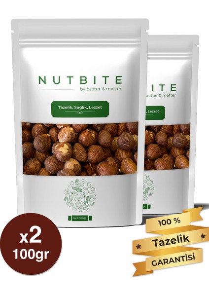 Çiğ Fındık İçi 200 gr - Taptaze Yeni Mahsül - Doğal Atıştırmalık
