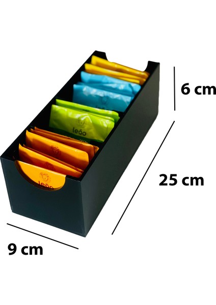Poşet Çay Standı (4 Bölmeli)