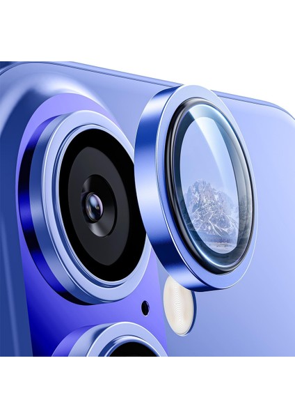 iPhone 16 / iPhone 16 Plus Raze Metal Kamera Lens Koruyucu modelleri