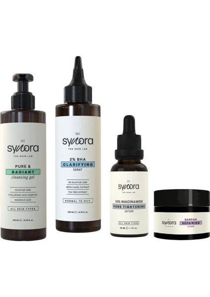 Akne ve Sivilceli Ciltler İçin Bakım Seti