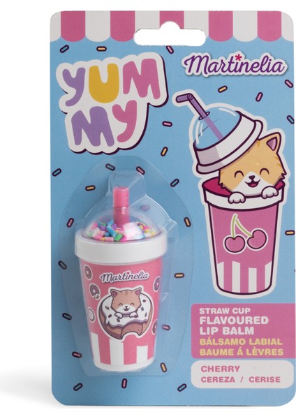 Yummy Straw Cup Kız Çocuk Dudak Balmı