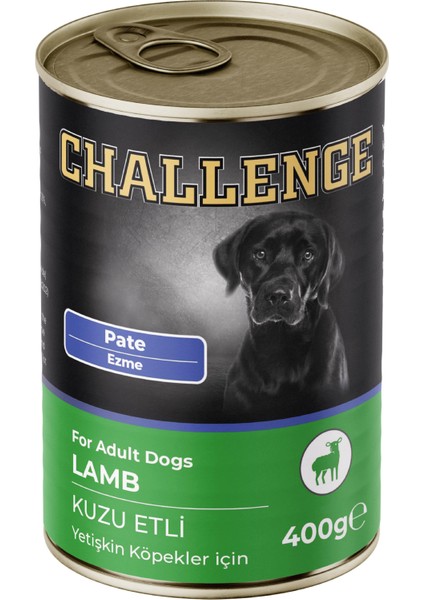Pate Kuzu Etli Yetişkin Köpek Konservesi 400 gr