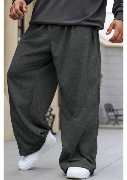 Baggy Bol Eşofman Altı Ayarlanabilir Paçalı Tarz Erkek Kadın