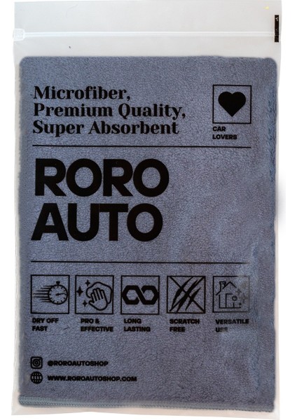 Etna Mikrofiber Araç Yıkama Bezi & Oto Kurulama Havlusu 50X70 & Yıkama Eldiveni Seti